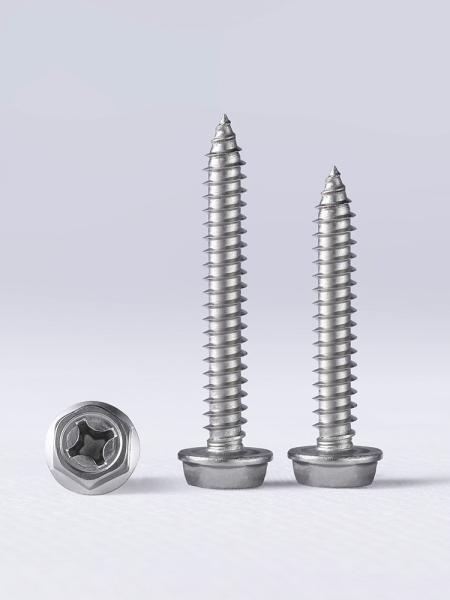Buy cheap Zinc Hex Flange Screw Grade 8.8 Cross Pan Head Screw M10 Cold Forged from wholesalers