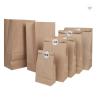 Buy cheap ISO9001 Food Grade Greaseproof Paper Bag Packaging for Sandwich Bread Brown White from wholesalers