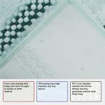 Latex Backing Microfiber Chenille Bath Mat Water Absorbent Mat For Bathroom