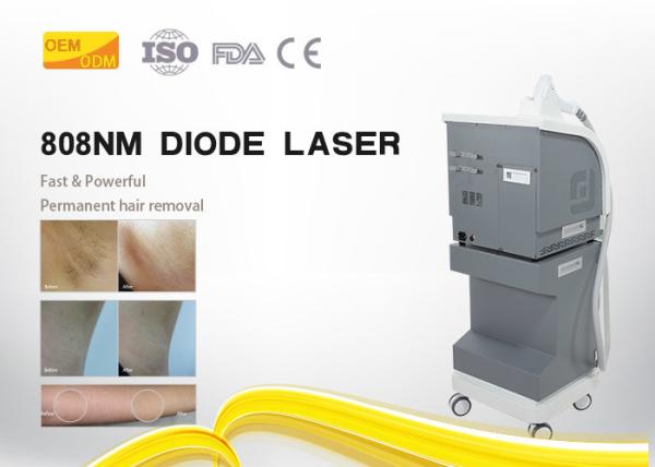 Buy cheap High Safety 808nm Diode Laser , Salon Laser Hair Removal Machine Big Spot Size 12mm*12mm from wholesalers