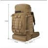 Buy cheap Multifunctional Molle Tactical Shoulder Bag 90L for Outdoor Camping Travel from wholesalers