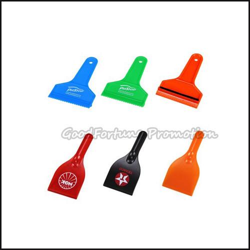 Eco customed promotional printed logo plastic Ice Scraper SCOOP shovel spoon