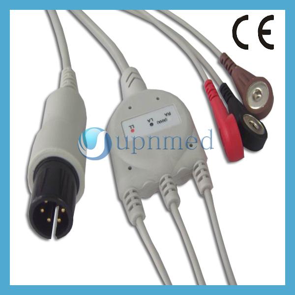 Buy cheap Zoll PD1200 3 lead ecg cbale,1 K resistance from wholesalers