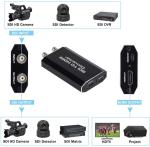 RG-59 Cable 24V F970 D28S Battery 100M SDI To HDMI Audio Video Converter