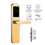 Stainless Steel Aluminum Alloy Password Hotel Door Lock System Supplier Hotel