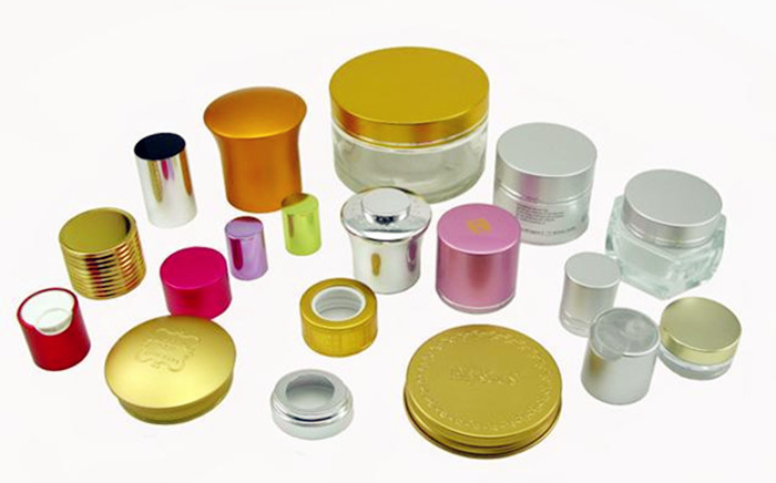 12mm Customized Aluminum Plastic Bottles Caps Sleeve SGS For Essential Oil