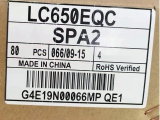 LC650EQC-SPA2 LG Display 65" 3840(RGB)×2160, 89/89/89/89 INDUSTRIAL LCD DISPLAY
