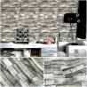 Buy cheap Walls with Modern Floral Design Waterproof 3D Brick Wallpaper backsplash wallpaper from wholesalers