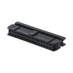 1.27mm Pitch Black IDC Connector 10 Pin - 100 Pin Female Socket Flat Cable FC
