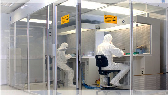 Professional Laminar Airflow Chamber Hardwall / Softwall With Wooden Case Packaging