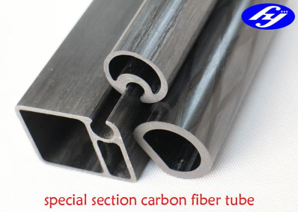 Buy cheap Special Section Pultruded Carbon Fiber Rod For Outdoor Main Structural Body from wholesalers