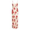 Buy cheap Custom Ladies Floral Casual Dress Long Summer Floral Maxi Satine Dress from wholesalers