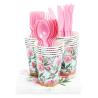 Buy cheap Garden Flower Theme Disposable Party Supplies Wedding Birthday Party Supplies from wholesalers