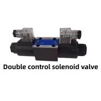Buy cheap Double Head Solenoid Operated Valve For Quick Hitch Coupler 24V product