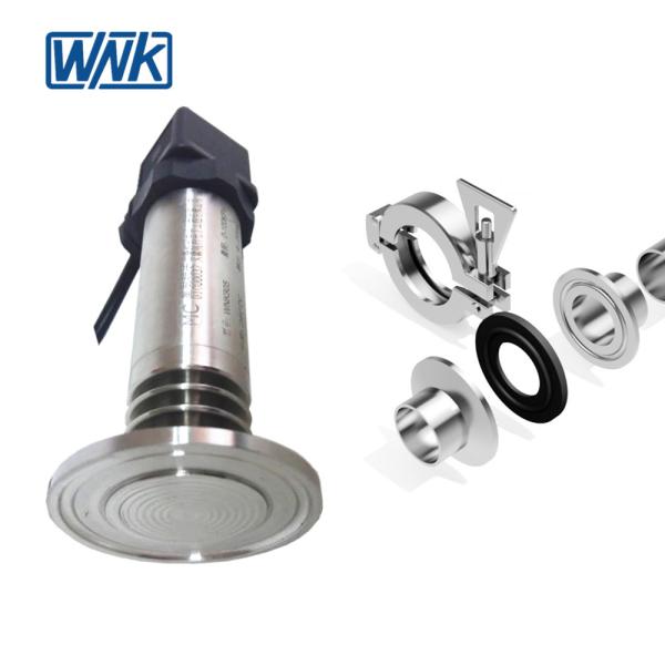 Buy cheap Sanitary Flush Diaphragm Hygienic Industrial Pressure Transmitter 4-20mA Output from wholesalers