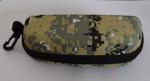 fashion light weight sunglasses case with plastic clip for sports eyewear