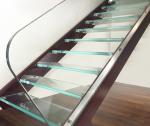 Ultra Clear Tempered Laminated Glass For Stairs High Strength ISO 12543