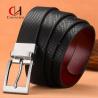 Buy cheap Business Smooth Genuine Leather Belt With Metal Buckle Reversible from wholesalers