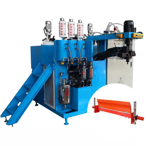 Buy cheap PU Conveyor Belt Scraper 18kW Polyurethane Casting Machine from wholesalers