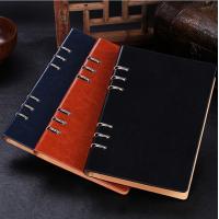 Buy cheap Business gift - Manufacture loose-leaf notebooks 6 ring binder leather agenda LN product