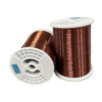 Buy cheap 0.10mm - 2.20mm Enamel Insulated Copper Wire Overcoat Polyamide Thermal Class product