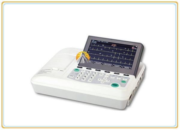 Buy cheap Hospital Three Channel Portable Ecg Machine 2.5kg Light Weight USB Slave Port from wholesalers