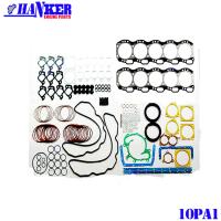 Buy cheap Isuzu 10PB1 10PA1 Full Overhaul Gasket Set , Complete Engine Gasket Sets 1-87810 product