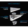 Buy cheap Triangle Type Ss Floor Drain Toilet Accessories For Bathroom Kitchen Drainage System from wholesalers