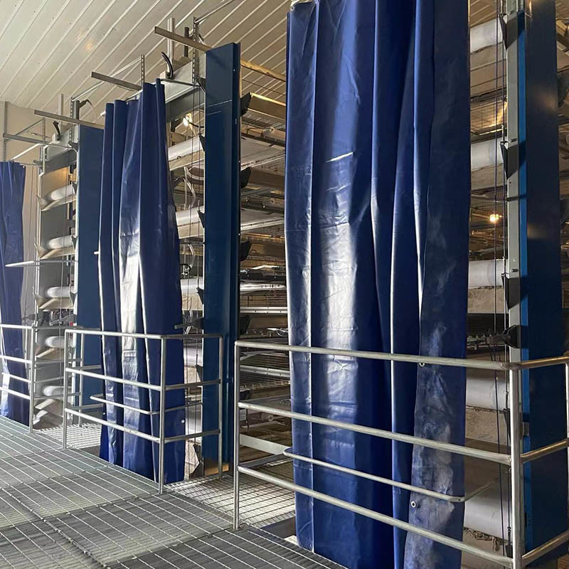 Hot Galvanized Broiler Hen Poultry Layer Cage 0.2% Eggs Damaging