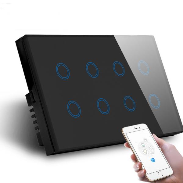 Buy cheap 1000W WiFi RF Smart Switch 8 Gang from wholesalers