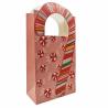 Buy cheap 350gsm Pink Small Paper Candy Bags CDR Gift Shopping With Handles from wholesalers