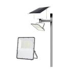 170lm/W ADC12 Aluminum Solar Battery Flood Light Outdoor Waterproof 6500K
