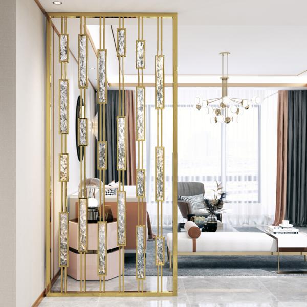 Buy cheap Customized Thickness Stainless Steel Screen Partition Metal Panel High Durability from wholesalers