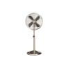 Buy cheap 18" Metal Blade Oscillating Fan Air Circulation Brushed Stainless Steel / Retro Floor Fan from wholesalers