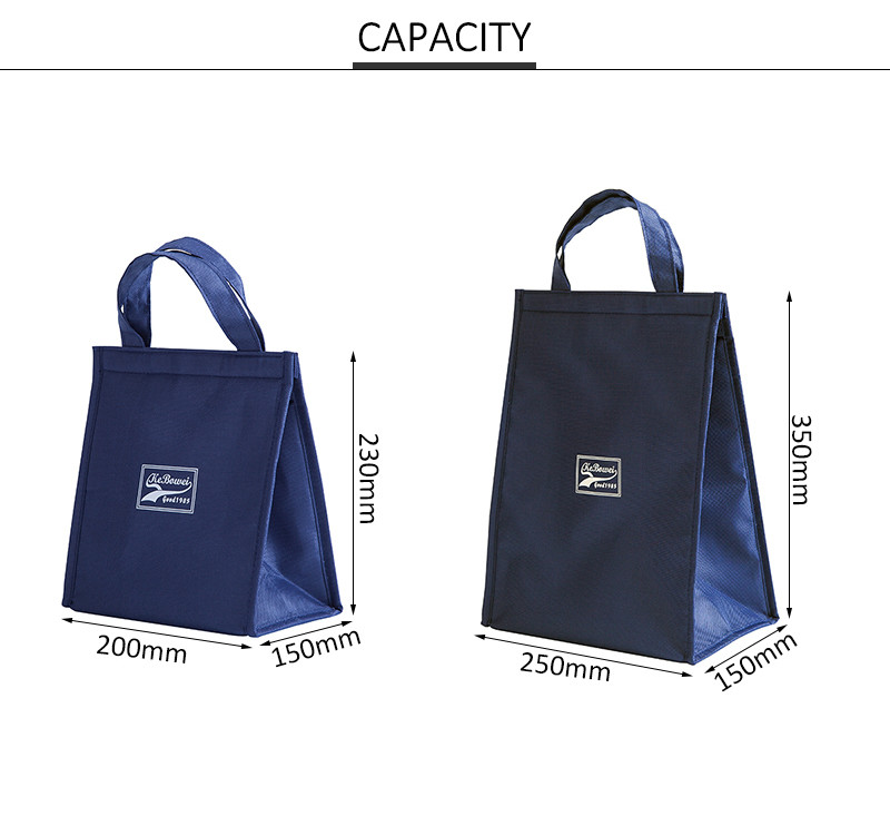 SGS L20*D15cm Insulated Lunch Cooler Bags For Travel