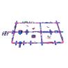 Buy cheap 100X56Meter Amusement aqua park movable Easy set up commercial Floating Toys Inflatable Water Park from wholesalers