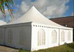 White Or Custom Color Aluminum Exhibition Tents White PVC Pagoda Trade Show Tent