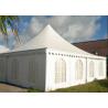 Buy cheap Waterproof Roof Aluminum Clear Pagoda Tent For Small Wedding Event from wholesalers