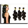 Buy cheap 6A+ Remy Virgin Human Hair Extensions Natural Black Body Wave from wholesalers