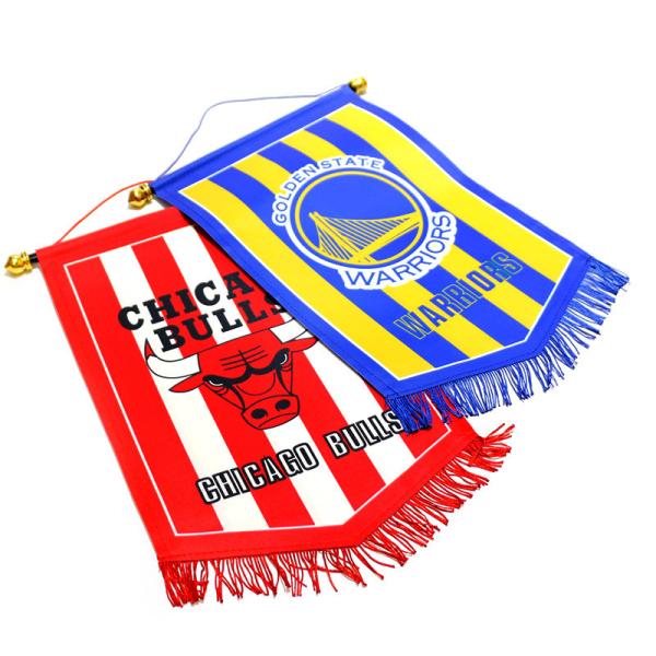 Buy cheap Custom Basketball Pennant Banner 2x3ft Double Side Printing from wholesalers