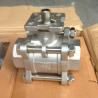 Buy cheap 3pc high mounting pad ball valve npt end from wholesalers