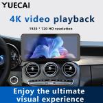 Universial Qualcomm Navigation 12.3 Inch Mercedes Benz 2007-2010 C Class