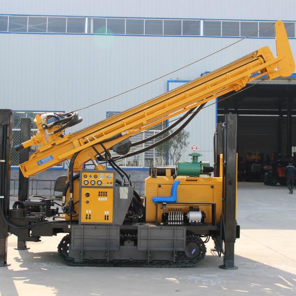 Buy cheap 350m depth crawler portable hydraulic underground deep water well drilling machine from wholesalers