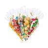 Buy cheap Clear Plastic Packaging Treat Bags , Cellophane Cone Sweet Bags from wholesalers