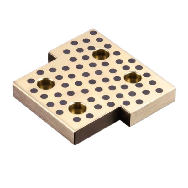 Precision-machined C86300 bronze plate for wear and corrosion resistance