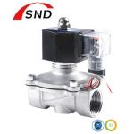 Stainless Steel Electric Water Fluid Threaded Solenoid Valve GB/12224