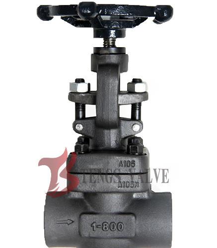 Buy cheap Metal Seat Forged Steel Globe Valve Handwheel Operated J11H CL800 SW / NPT from wholesalers