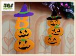 New Halloween pendant non - woven pendant creative festive fence blanket