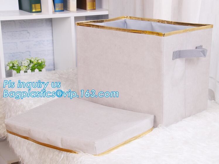 washable paper and tyvek foldable storage sack basket, tyvek bag waterproof storage container hamper baskets bagplastics