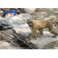 Buy cheap Diamond Architectural 3.0mm Stainless Steel Webnet Knotted Zoo Fence product